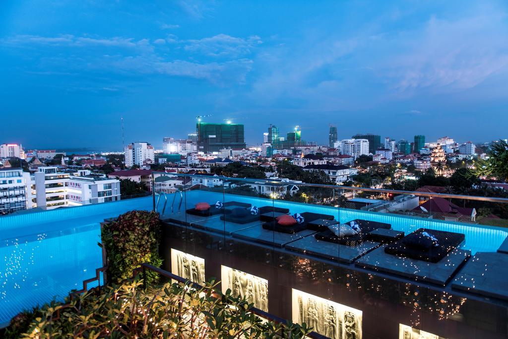 Aquarius Hotel And Urban Resort Phnom Penh Eksteriør billede